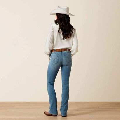 High Rise Lorena Boot Cut Jeans Back