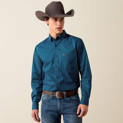 Claude Fitted Western Shirt Front