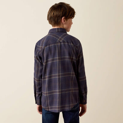 Retro Haas Classic Fit Snap Shirt Back