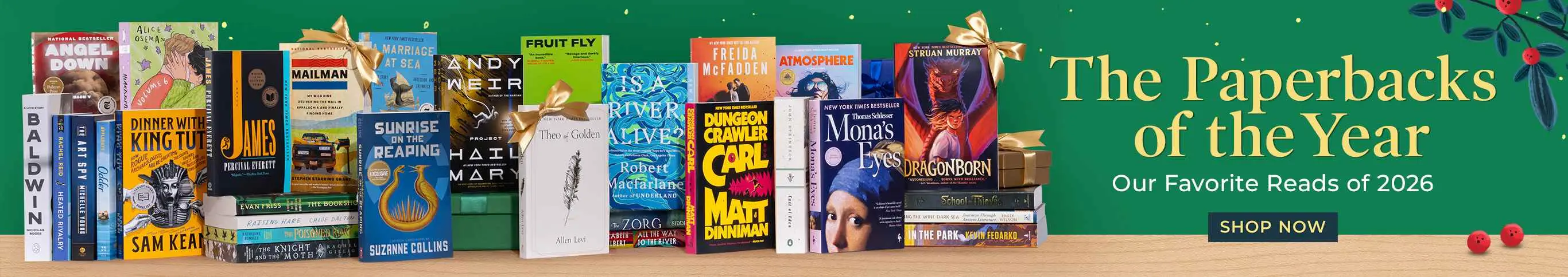 The Paperbacks of the Year - Our Favorite Reads of 2026 - Shop Now