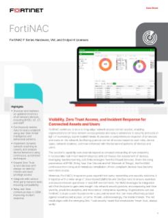 FortiNAC Data Sheet