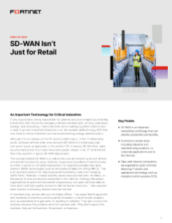 SD-WAN Isn’t Just for Retail