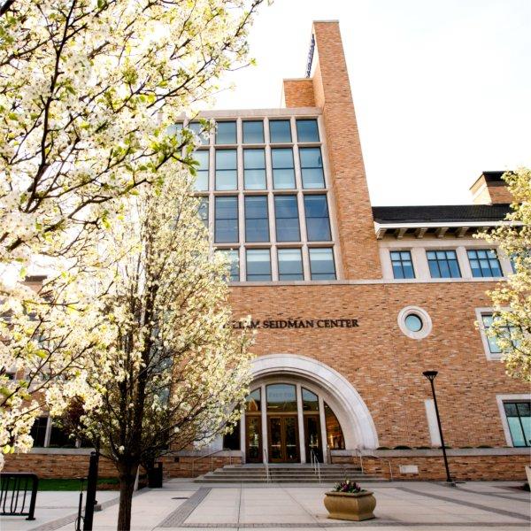 Exterior of L. William Seidman Center