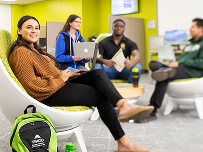 TMCC Students studying